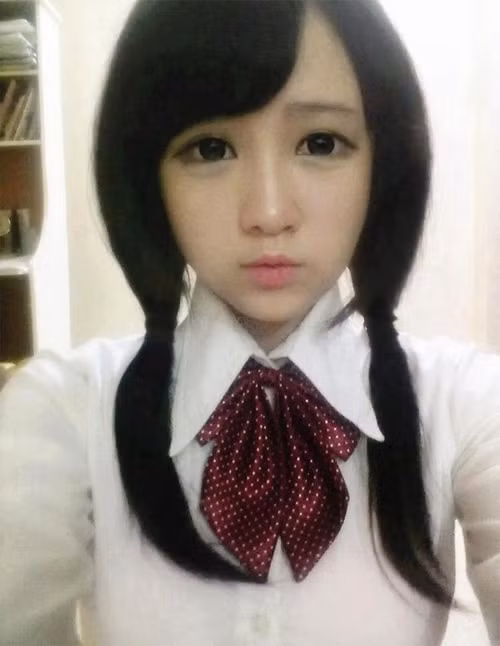 Ngẩn ngơ vì sơn nữ Mộc Châu đẹp như búp bê đang học tại Hà Nội | T Ling Jei,Triệu Thị Linh Hoa,Tìm kiếm gương mặt Ulzzang Hàn Quốc,Nữ sinh xinh đẹp