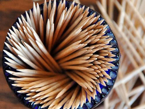 Công dụng sáng tạo vô cùng hữu ích của que tăm