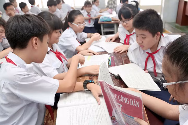 Môn Giáo dục công dân ở các nước phát triển đóng vai trò quan trọng giúp hình thành nền tảng đạo đức, tư duy phản biện cho các thế hệ tương lai của đất nước. Ảnh: Thanh Niên