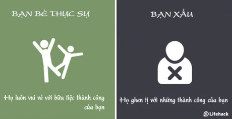 Cách nhận biết người bạn xấu ở cạnh bạn dù họ cố tỏ ra thân thiết - Ảnh 2 Cach nhan biet nguoi ban xau o canh ban du ho co to ra than thiet - Anh 2