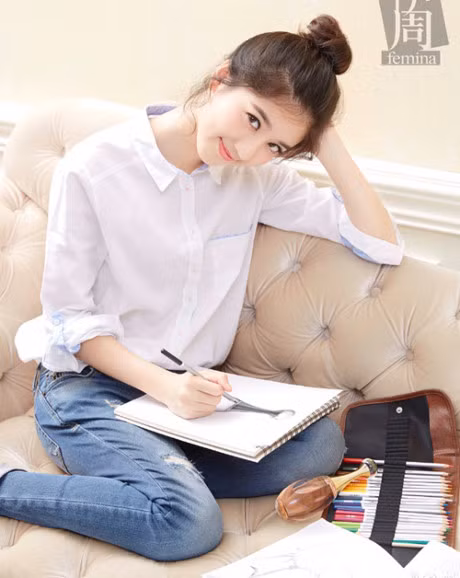 Hot girl Singapore sinh nam 1999 co ve dep tu nhien nhu nu than - Anh 2