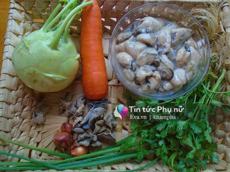 Hàu xào rau củ vừa ngon lại bổ dưỡng - Ảnh 1 Hau xao rau cu vua ngon lai bo duong - Anh 1
