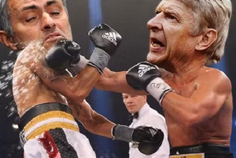 Chet cuoi voi anh che Mourinho dam vo mat Wenger - Anh 3