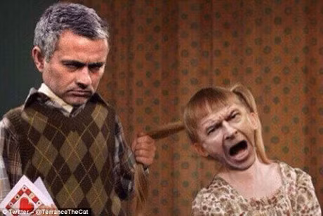 Chet cuoi voi anh che Mourinho dam vo mat Wenger - Anh 5
