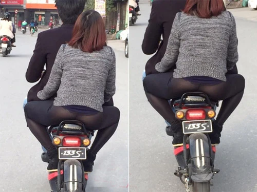 Thiếu nữ này khiến người đi đường "xốn con mắt bên phải, đỏ con mắt bên trái"