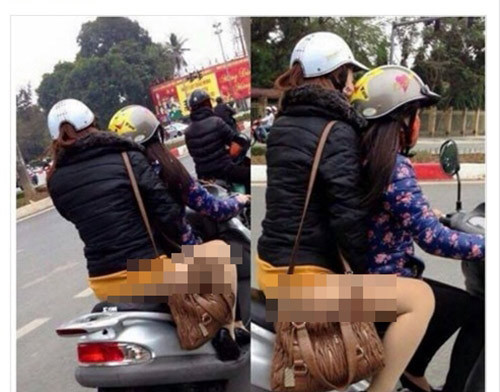 Sự thực sau những vụ thiếu nữ Việt không mặc quần ảnh 6