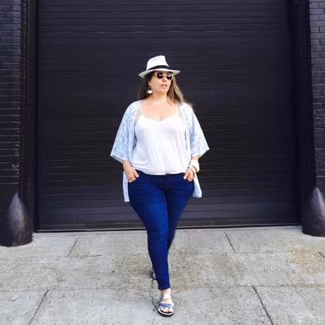 Chon quan jeans giau nhuoc diem cho nang map - Anh 6