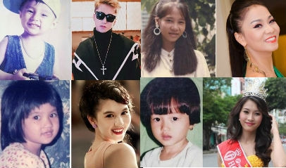 Ngắm sao Việt từ thuở sún răng