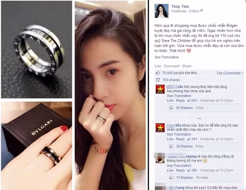 Những lần khoe của gây tranh cãi của Công Vinh-Thủy Tiên