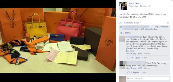 Những lần khoe của gây tranh cãi của Công Vinh-Thủy Tiên