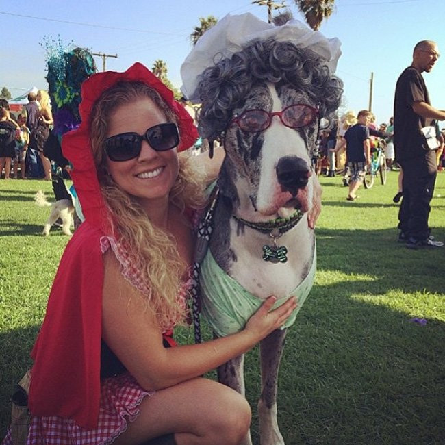 15 màn hóa trang Haloween “khó đỡ” giữa người và thú cưng hình ảnh 12 15 man hoa trang haloween “kho do” giua nguoi va thu cung hinh anh 12