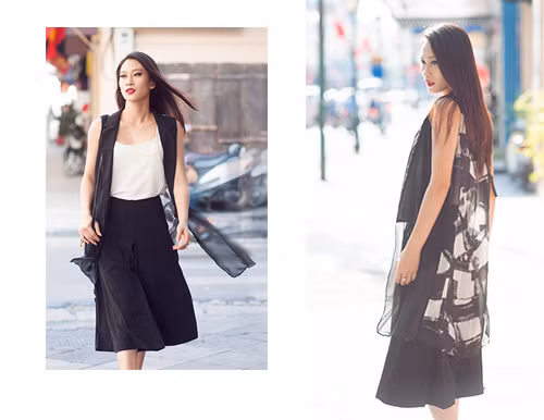 5 cách mặc áo vest không tay đẹp miễn chê ngày cuối Thu - 11