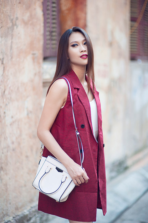 5 cách mặc áo vest không tay đẹp miễn chê ngày cuối Thu - 6