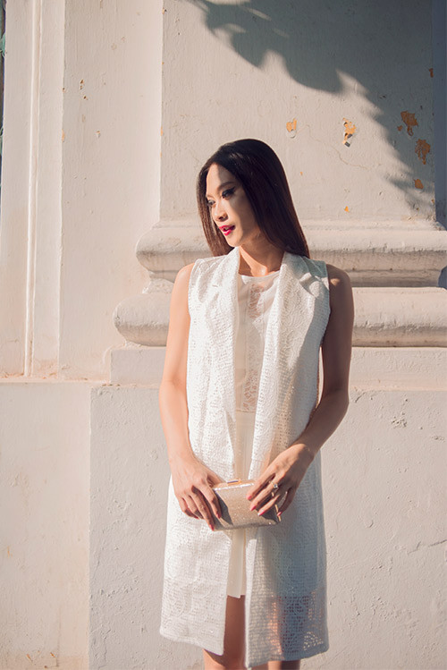 5 cách mặc áo vest không tay đẹp miễn chê ngày cuối Thu - 1