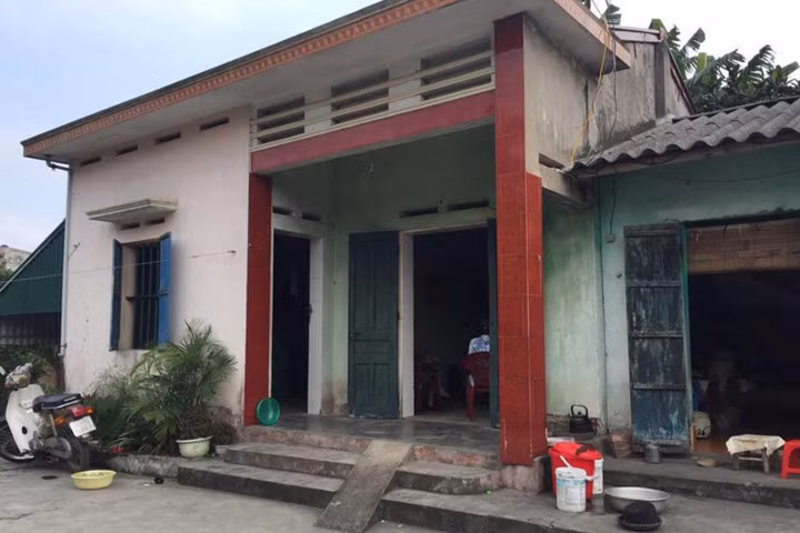 Ngôi nhà nơi xảy ra vụ án mạng.