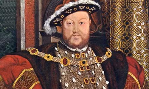 Một bức tranh chân dung của vua Henry VIII. Ảnh: Express.