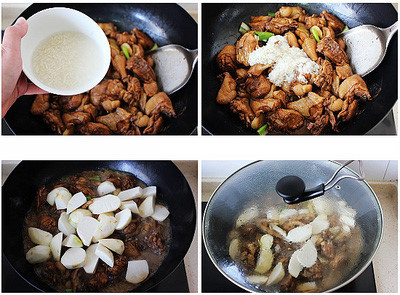 Gà kho khoai sọ đậm đà lạ miệng cho bữa tối cuối tuần - Ảnh 4 Ga kho khoai so dam da la mieng cho bua toi cuoi tuan - Anh 4