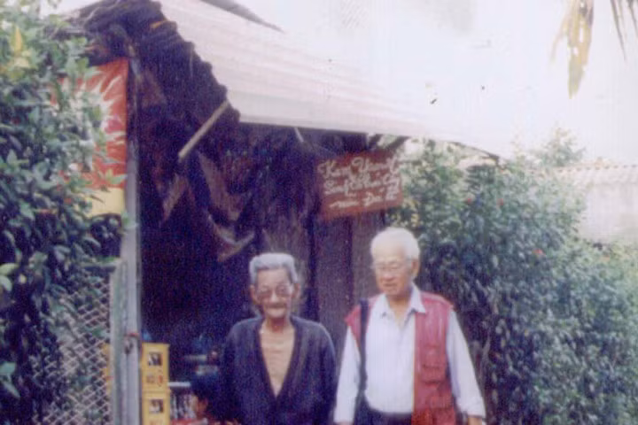 Sơn Nam - Kiên Giang lúc về Mỹ Tho năm 2007
Ảnh: T.L