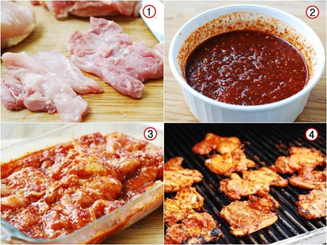 Gà nướng cay chuẩn vị Hàn Quốc cả nhà thích mê - Ảnh 3 Ga nuong cay chuan vi Han Quoc ca nha thich me - Anh 3