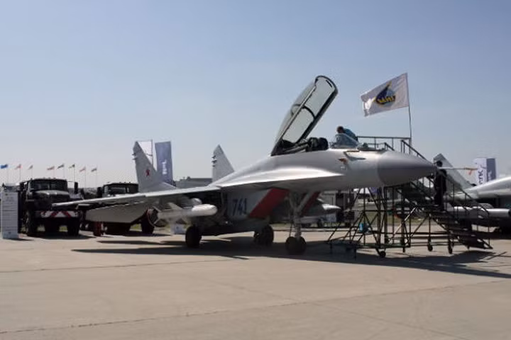 Chiến đấu cơ đa nhiệm MiG-35. Ảnh: Bộ Quốc phòng Nga.