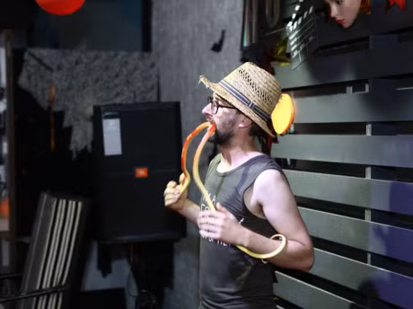 Dem Halloween phong cach Hollywood cua SV thoi trang - Anh 10