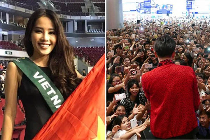 Nam Em trượt top 4 Miss Earth vì lỗi phiên dịch; fan ngất xỉu vì Noo Phước Thịnh