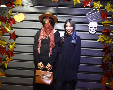 Dem Halloween phong cach Hollywood cua SV thoi trang - Anh 7