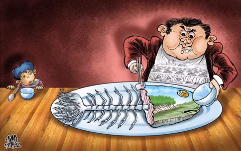 tranh biếm họa, hội họa, Thành Chương