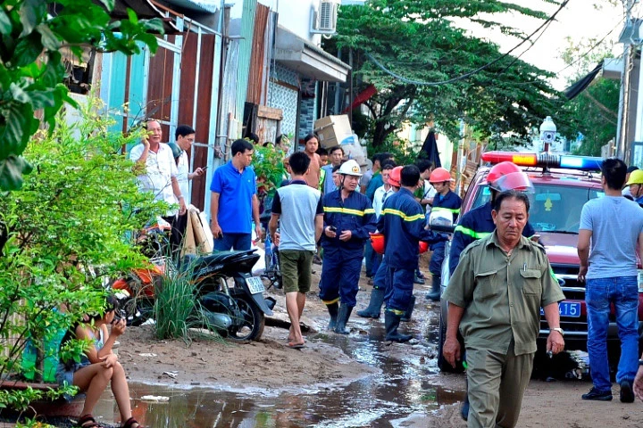 Khu vực xảy ra vụ nổ