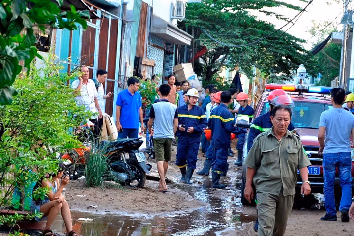 Khu vực xảy ra vụ nổ