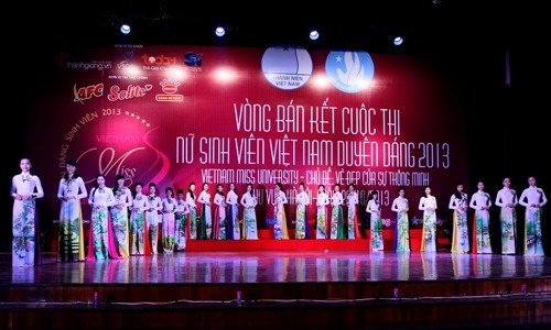 Kết thúc vòng bán kết khu vực, cuộc thi Nữ sinh viên duyên dáng Việt Nam 2013 chọn được 47 gương mặt vào vòng chung kết.