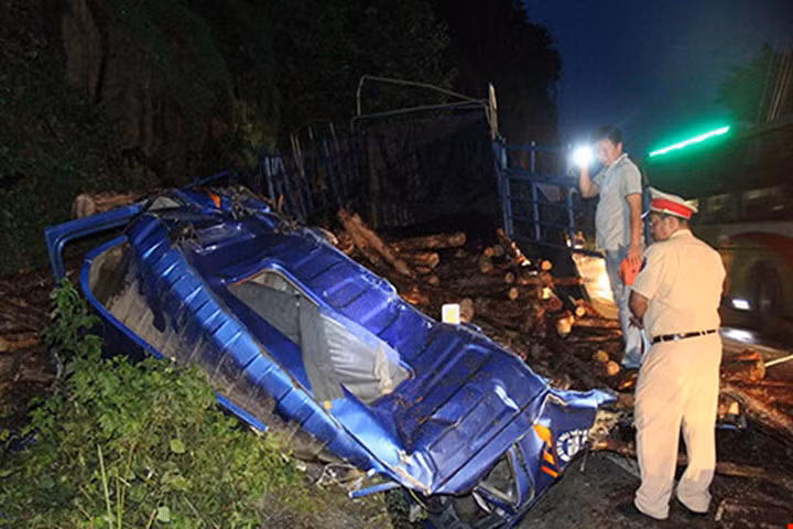 Hiện trường vụ tai nạn