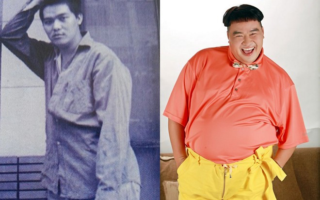 Thời trẻ, Hoàng Mập thuộc tuýp người cao to, điển trai chứ không thừa cân hay tròn trịa như bây giờ. So phong độ các quý ông làng hài Việt ngày ấy - bây giờ