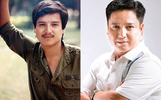 Nghệ sĩ Chí Trung được xếp loại "mỹ nam" khi còn trẻ nhờ bộ ria và đôi mắt đa tình đúng kiểu tài tử màn bạc thập niên 90. Hình ảnh của anh bây giờ hoàn toàn khác thời còn đóng Romeo cùng bà xã Ngọc Huyền. So phong độ các quý ông làng hài Việt ngày ấy - bây giờ