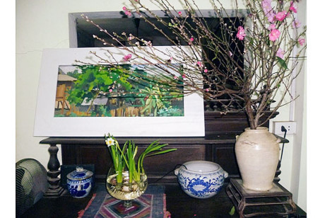 Bí quyết giúp cành đào luôn tươi trong dịp Tết - Ảnh 2 Bi quyet giup canh dao luon tuoi trong dip Tet - Anh 2