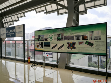 Thăm Metro đầu tiên của Hà Nội tại nhà ga mẫu La Khê - Hà Đông - Ảnh 9 Tham Metro dau tien cua Ha Noi tai nha ga mau La Khe - Ha Dong - Anh 9