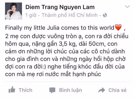 A hau Diem Trang hanh phuc don cong chua dau long - Anh 1