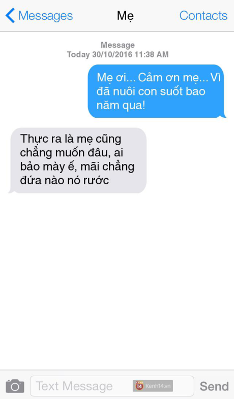 Những ông bố, bà mẹ và chùm tin nhắn Nhung ong bo, ba me va chum tin nhan