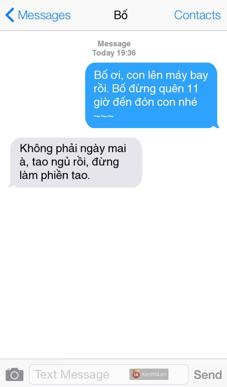 Những ông bố, bà mẹ và chùm tin nhắn Nhung ong bo, ba me va chum tin nhan