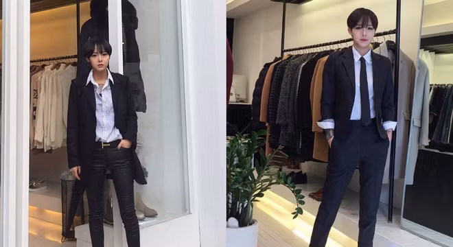 Cô gái Hàn Quốc khiến giới trẻ Việt phát cuồng vì phong cách tomboy