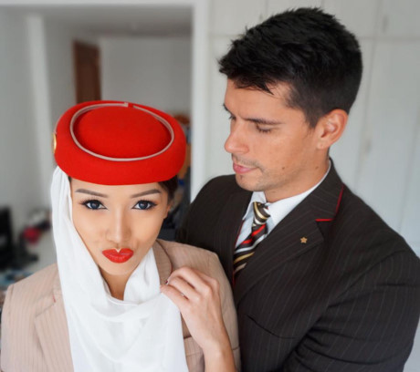 Cô gái Việt xinh đẹp chia sẻ kinh nghiệm trở thành tiếp viên của hãng hàng không Dubai - Ảnh 2 Co gai Viet xinh dep chia se kinh nghiem tro thanh tiep vien cua hang hang khong Dubai - Anh 2