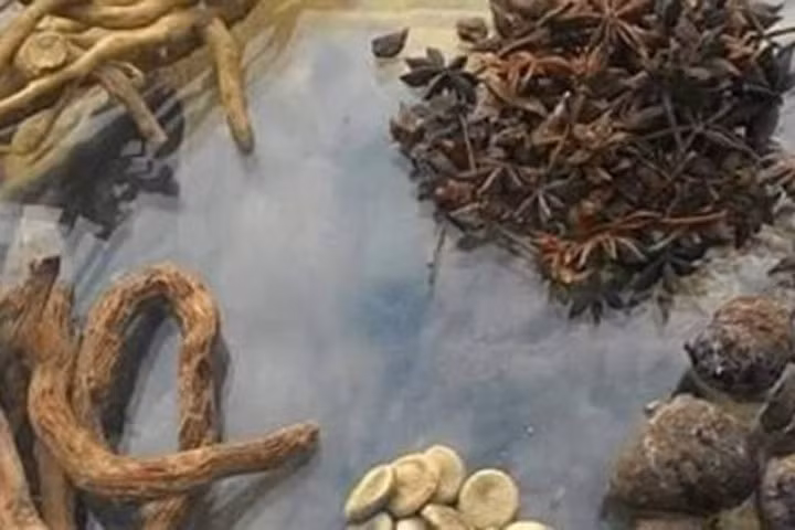 Những vị thuốc Nam được kết hợp chữa viêm đa khớp, gout... Ảnh T.K