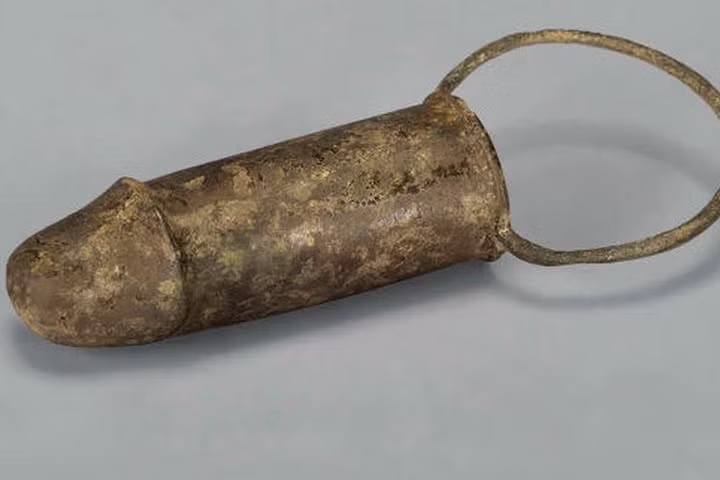 Dương vật giả được tìm thấy trong lăng mộ cổ ở Trung Quốc. Nguồn: shanghaiist