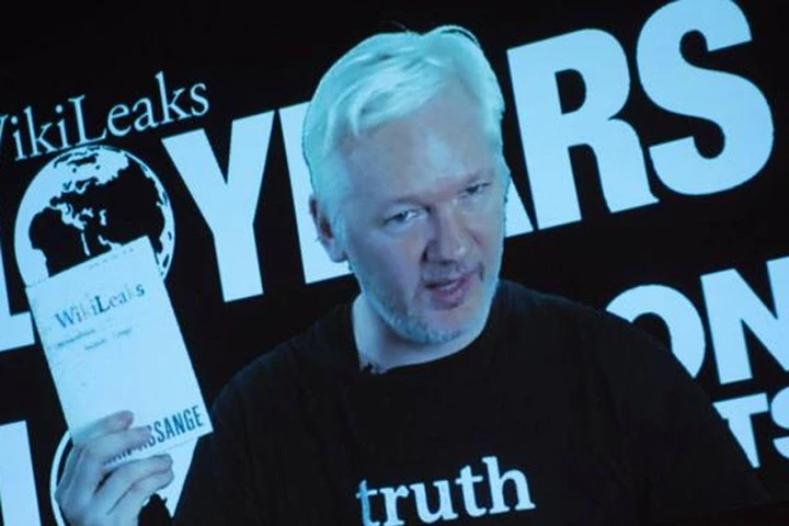 Ông Julian Assange đã tị nạn trong Đại sứ quán Ecuador ở London, Anh kể từ năm 2012.