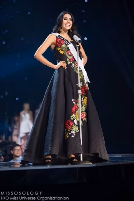 Le Hang tu tin trong dem ban ket Hoa hau Hoan vu 2016 - Anh 7