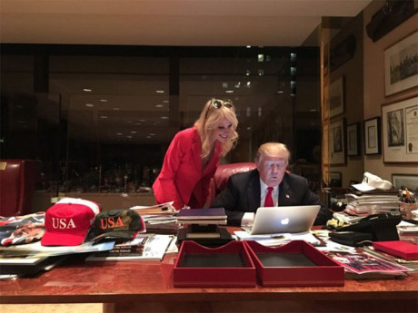 Những hình ảnh ít thấy ở Trump - Ảnh 1 Nhung hinh anh it thay o Trump - Anh 1