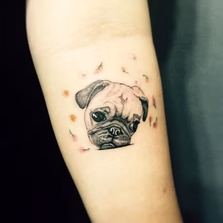 Nhung kieu hinh xam cun cung dang yeu tren co the nang - Anh 7