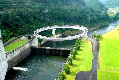 Cầu Tình bạn, thành phố Nantan, Kyoto, Nhật Bản: 