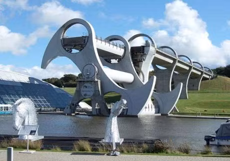 Cầu Bánh xe Falkirk, thị trấn Falkirk, Scotland, Anh:&nbsp;