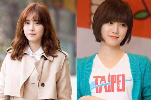 Sao Hàn cắt tóc ngắn